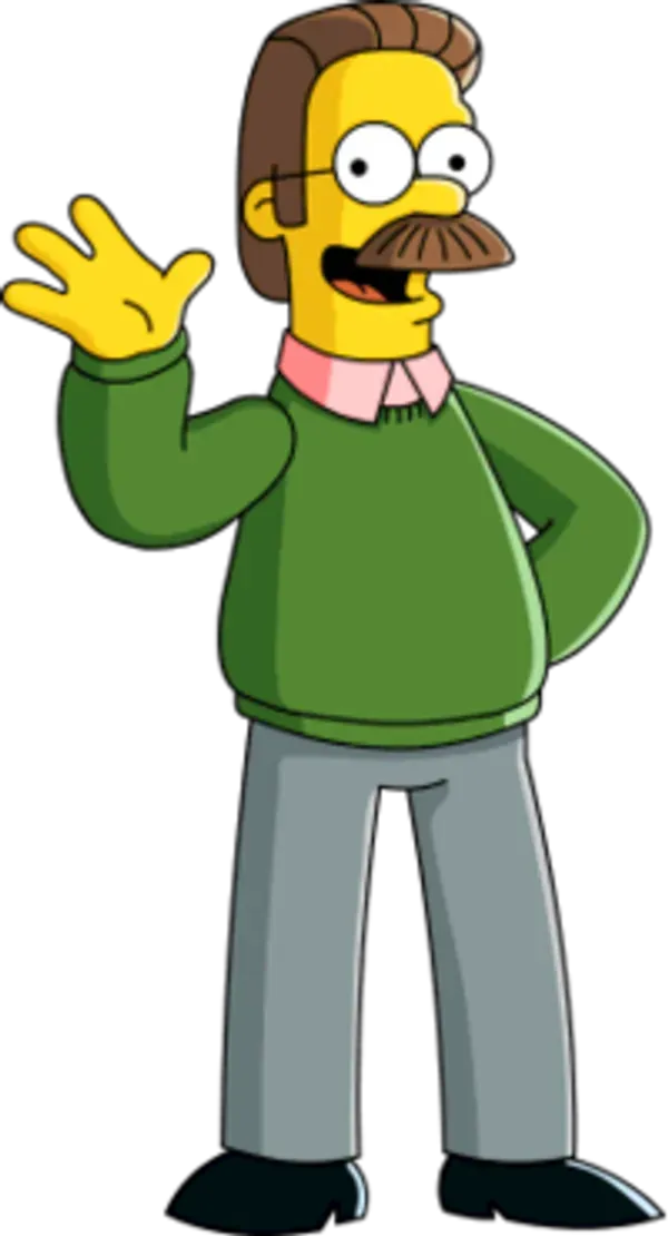 Ned Flanders Costume (The Simpsons) | Costume.bot